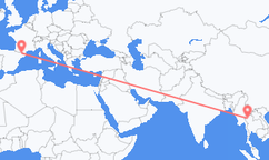 Vuelos de Chiang Mai a Andorra la Vieja