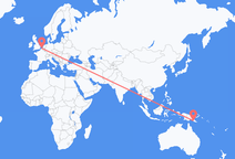 Flyrejser fra Port Moresby til Ostend