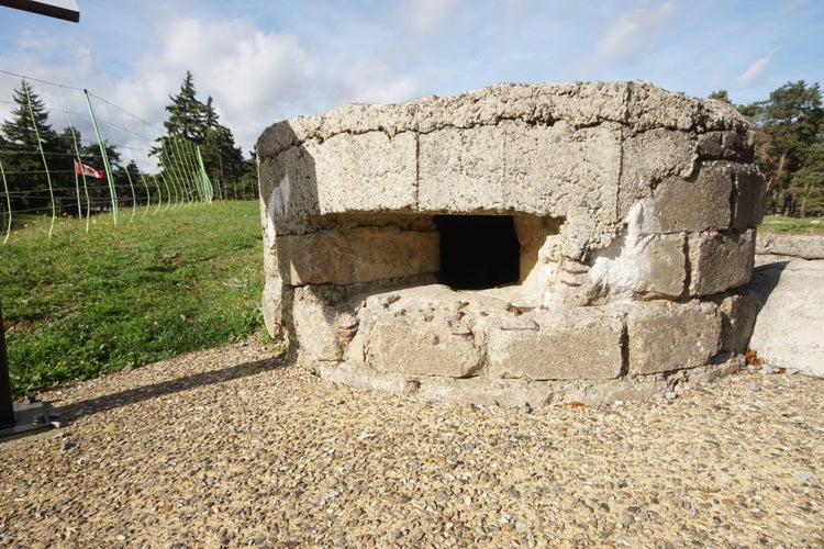 Photo of German Concrete Observation Post, Vimy Ridge Battlefield, Givenchy-en-Gohelle, Lens, Pas-de-Calais, Hauts-de-France, France.