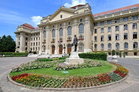 View of Debrecen city, Hungary.