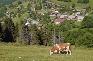 photo of Morzine, Haute-Savoie, Rhone-Alpes region, France.