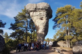 Excursion dans la ville enchantée et naissance de la rivière Cuervo de Cuenca