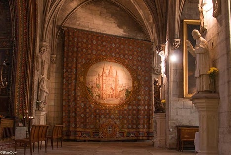 19th century Choir carpet