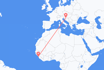 Conakry à Zagreb