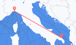 Train tickets from Genoa to Brindisi