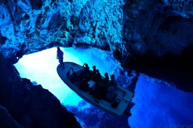 From Hvar: Blue and Green Cave Day Tour