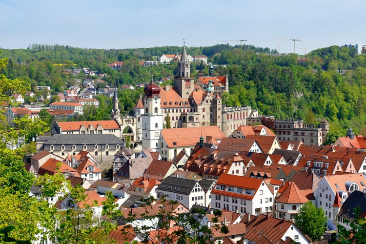 Hohenzollernschloss in Sigmaringen, Landkreis Sigmaringn