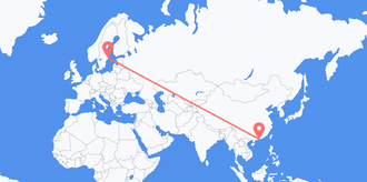 Macau to Sweden