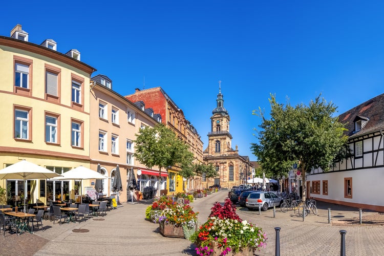 Photo of Saint Johann Church in Saarbruecken, Germany.