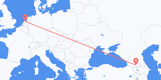 Flüge von Georgien nach die Niederlande