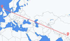 Vuelos de Kunming, China a Stornoway, Escocia