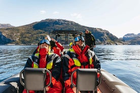 Frá Stavanger: Lysefjörður RIB Bátasigling