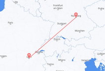 Flights from Lyon to Nuremberg