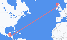 Flights from El Salvador to Northern Ireland