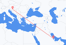 Bahrain Island to Zagreb
