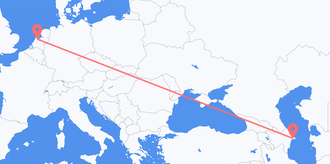 Flüge von Aserbaidschan nach die Niederlande