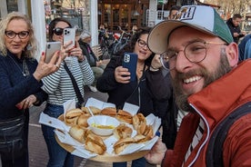 Tour dello street food del mercato di Amsterdam con morsi di strada