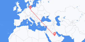 Flüge von Saudi-Arabien nach Deutschland