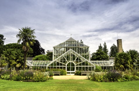 Photo of Cambridge University Botanic Garden, England.