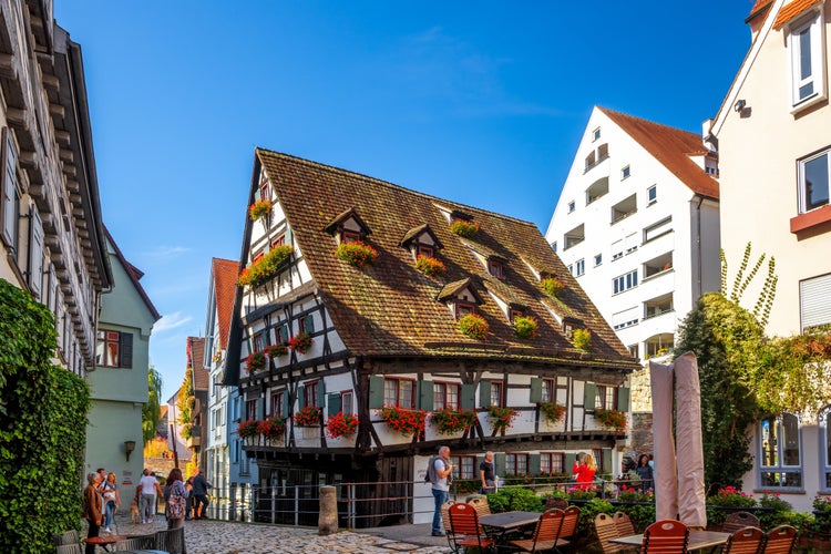 Fishing Square, Ulm, Baden Wuerttemberg, Germany