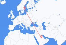 Flights from Riyadh to Stockholm