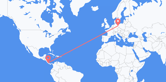 Flights from Costa Rica to Germany