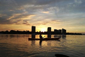 Kajaktour bei Sonnenuntergang in Belgrad