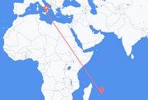 从毛里求斯主岛飞往雷焦卡拉布里亞的航班