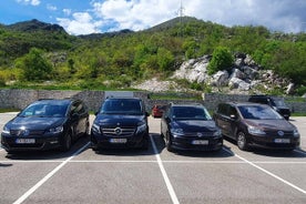 Transferência privada de Tivat para o aeroporto de Dubrovnik