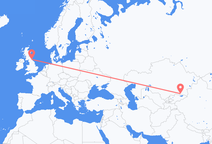 Flyrejser fra Almaty til Newcastle upon Tyne