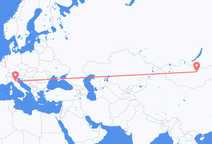 Vols d’Oulan-Bator à Bologne