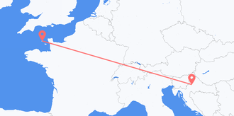 Guernsey to Croatia