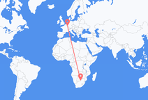 Gaborone to Luxembourg