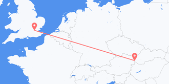 Flights from the United Kingdom to Slovakia