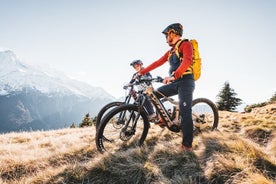 Koe eBike-maastopyöräkokemus Chamonix Mont-Blancin sydämessä