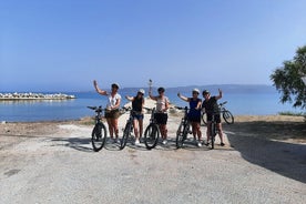 Tour privado de vino y bicicleta eléctrica de día completo en la antigua Nemea