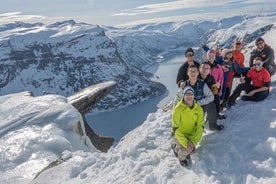 Odda: Trolltunga Winter Hike on Snowshoes