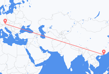 Flyrejser fra Hong Kong til Salzburg