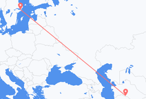 Flüge von Aşgabat nach Stockholm