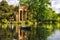 photo of Visit Italy, park Villa Borghese with boat and ducks.