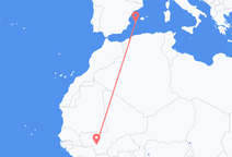 Flights from Bamako to Ibiza