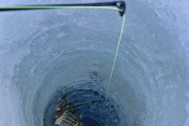 Small Group Guided Ice Fishing Experience in Lake Tornetrask