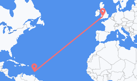 Flüge aus St. Vincent und den Grenadinen nach Wales