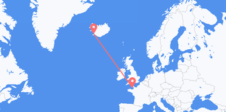 frá Íslandi til Jersey