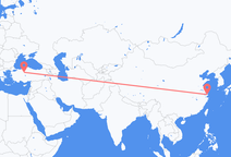 Flights from Shanghai to Ankara