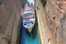 Canal de Corinto con Zulu Bungy, uno de los Bungy más emocionantes del mundo