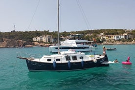 Sail boat day charter tour mallorca yacht llaut tradicional boat