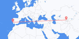 우즈베키스탄 출발 포르투갈 도착 항공편