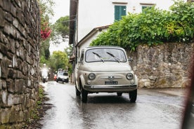 Florence: Countryside Vintage Fiat 500 Driving Tour