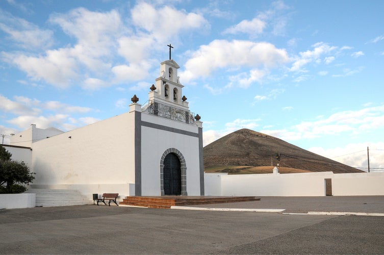 Church of the Candelaria in Tias, Lanzarote, Canary Islands